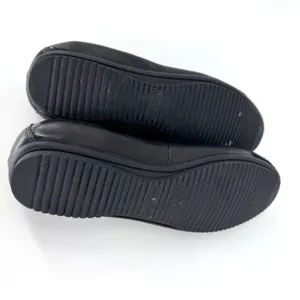 Josef Seibel Pippa Leather Ballet Flats Black Stud‎ Suede Cap Toe Size 36 US 5.5 thumbnail 6