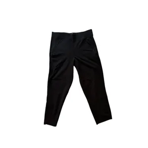 T by Talbots Black Cropped Pants S Petite Cotton Blend Zip Pockets Stretch thumbnail 4