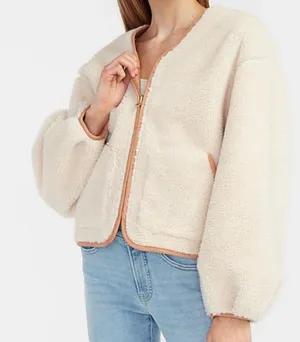 Sherpa Crop Jacket  thumbnail 1