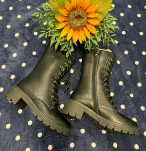 Dolls Kill Combat Boots thumbnail 1