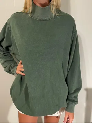 Aerie High Neck Crewneck thumbnail 1