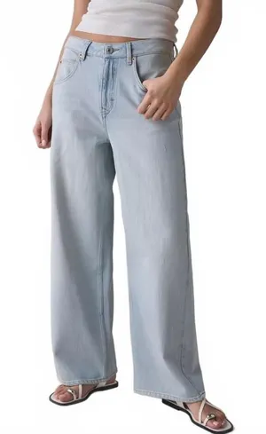 UO BDG Jaya Baggy Low-Rise Boyfriend Jeans Urban Outfitters NWT Blue Indigo 33 thumbnail 1