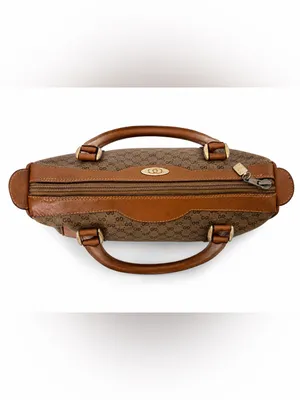 Vintage Gucci GG Monogram Boston Satchel Bag thumbnail 5