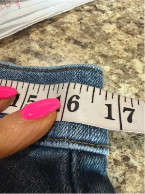 Women's Blue Denim Jean Shorts Size 31 thumbnail 6