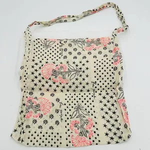 Free People Reusable Tote Crossbody Shoulder Bag Gauze Knit Boho Shopping Bag thumbnail 6