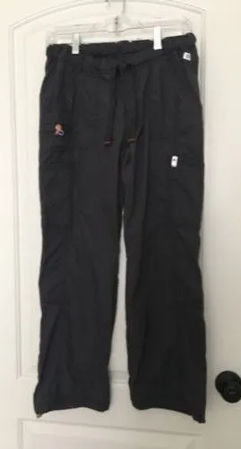 Women's Gray Scrub Pants Nurse Medical Hospital Size Small thumbnail 1