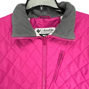 Columbia Vertex Core Interchange Jacket Womens L Pink Quilted Full Zip‎ Outdoors thumbnail 4
