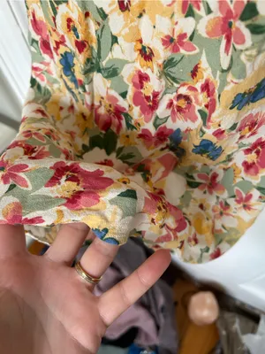Reformation Tancy Dress in Daria Sz 2 floral thumbnail 6