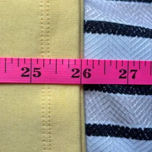 TOMMY HILFIGER Women's T-shirt L Yellow Casual Cotton thumbnail 6