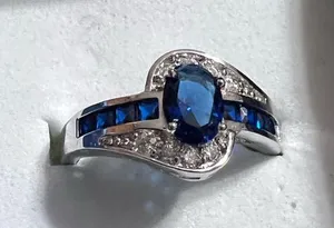 Blue ring thumbnail 1