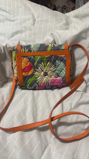 Vera Bradley Crossbody Bag Floral thumbnail 3