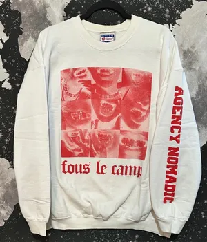 Hanes Agency Nomadic French Quote Sweatshirt thumbnail 1