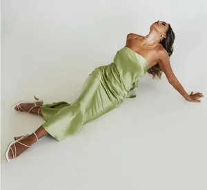 Princess Polly Haley Maxi Dress Green thumbnail 1