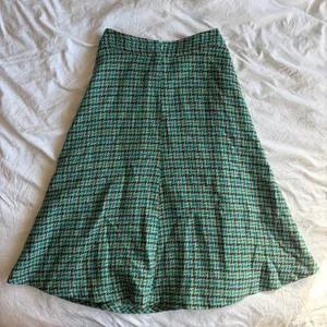 Moda international houndstooth tweed skirt thumbnail 2