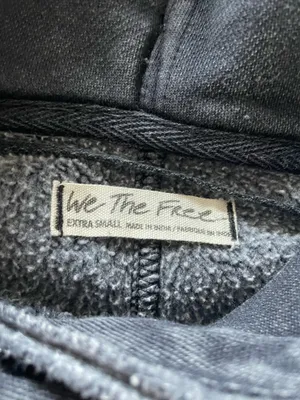 Free people Navy Hoodie thumbnail 3