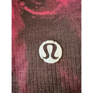 Lululemon In The Flow Crop II‎ Leggings Women's Size 6 Wine Berry Bordeaux Drama thumbnail 5