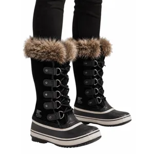 Sorel Joan of Arctic Waterproof Snow Boots Faux Fur Black Size 7 thumbnail 2