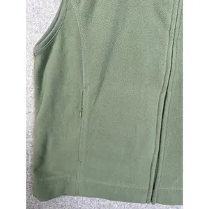 10,000 Above Sea Level Womens XL Vest Fleece Green Zip Sleeveless Hiking Comfort thumbnail 9