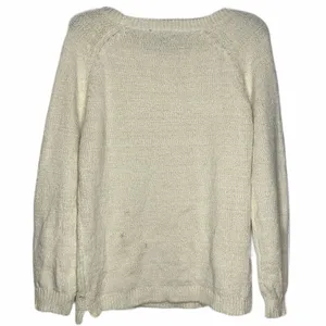 NWOT Eddie Bauer Womens Sweater Size Large Cream‎ thumbnail 4