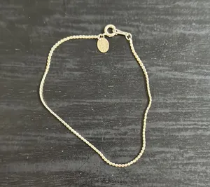 Elegant Silver Bracelet Gold thumbnail 1