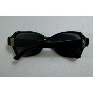 DKNY DY4111 3001/87‎ Sunglasses Frames Only Italy Black Square Cat Eye 57-17-135 thumbnail 2
