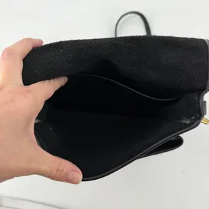 Vintage Coach NYC‎ Black Leather Top Handle Crossbody Turnlock Bag thumbnail 9