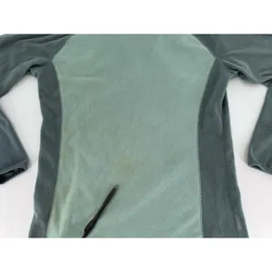 Columbia Fleece Sweater Women’s Sz L 3/4 Zip Pullover Sweatshirt Outdoor Green thumbnail 16
