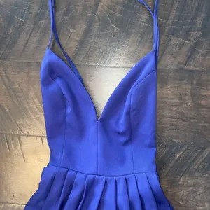 Nbd blue mini dress thumbnail 5