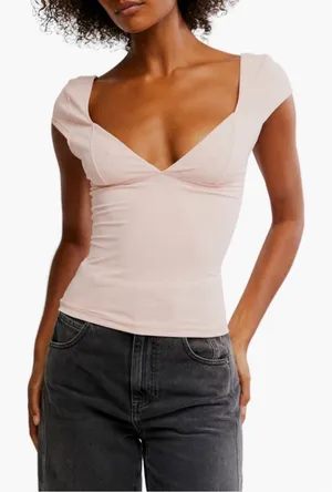 Free People Duo Corset Cami Rosie Intimately XS thumbnail 1