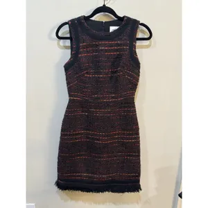 Kate Spade New York So Foxy metallic tweed sheath dress Size 0 thumbnail 4