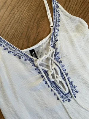 H&M Lace Up Tank Top thumbnail 4