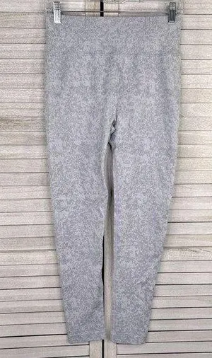 Women's Gray Stretchy Scrunch Butt Leggings-Large thumbnail 1