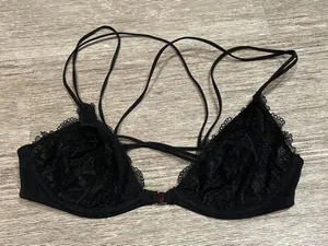 Sexy Strappy Back Lace Bralette/lingerie thumbnail 1