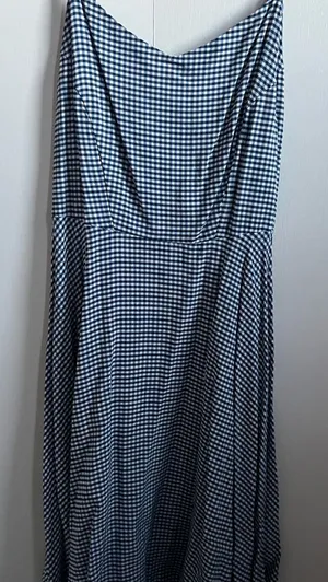 Old Navy Blue and White Gingham Dress thumbnail 1