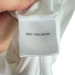 Rose + Olive White Long Roll Tab Sleeve Collared Lightweight Button Up‎ Tunic 1X thumbnail 9
