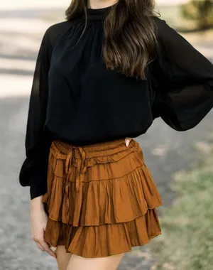 Boutique skirt Brown thumbnail 1