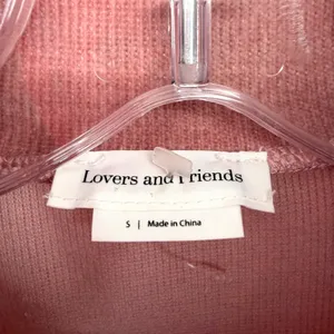 Lovers‎ + Friends Revolve Aya Chenille Top Women S Pink Coquette Loungewear Cozy thumbnail 6