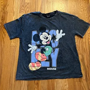 Stradivarius Mickey Mouse Oversize Tshirt thumbnail 1