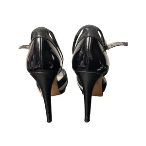 White House Black Market Women's Black and White 4" Heels Size 6-SKU 1863 thumbnail 3