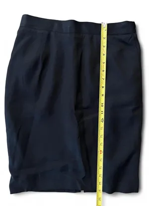 Lew Magram 90s classic black pencil skirt thumbnail 3