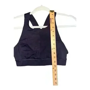 Lululemon Fast And Free Black Grape Bra,‎ Size 6 thumbnail 8