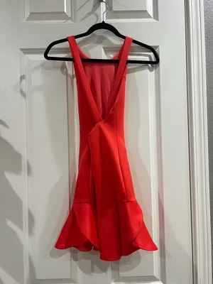Lovers + Friends Red Fit‑and‑Flare Dress – Size XS thumbnail 4