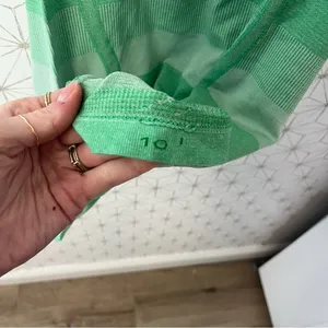 Lululemon Swiftly Tech Racerback Green Stripe thumbnail 6