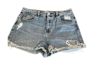 PACSUN distressed High rise mom shorts size 30 thumbnail 1