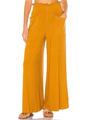 Free People Movement Blissed Out Wide Leg Pants thumbnail 2