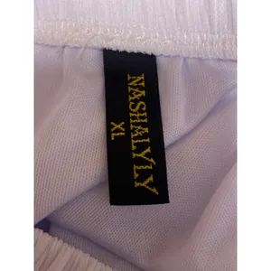 Nashalyly Women's White Elastic Waist Ruffled Tiered Maxi Flare A-Line Skirt XL thumbnail 5