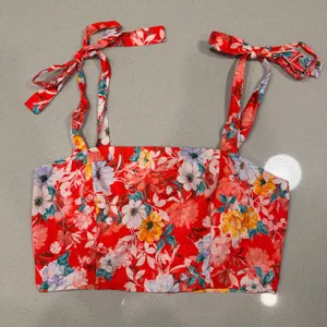 Windsor Floral Crop Top thumbnail 1