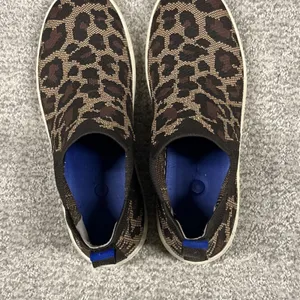Rothys Chelsea Wildcat Ankle Booties Womens 9 Brown Pull On Knit Comfort Sneaker thumbnail 8