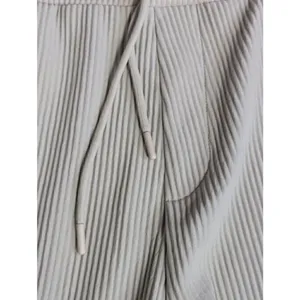 Zara ribbed straight leg pants size Large thumbnail 2