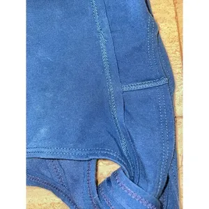Free People Movement Cropped Pants Slit Hems W‎ Long Strap Sz M Blue thumbnail 7